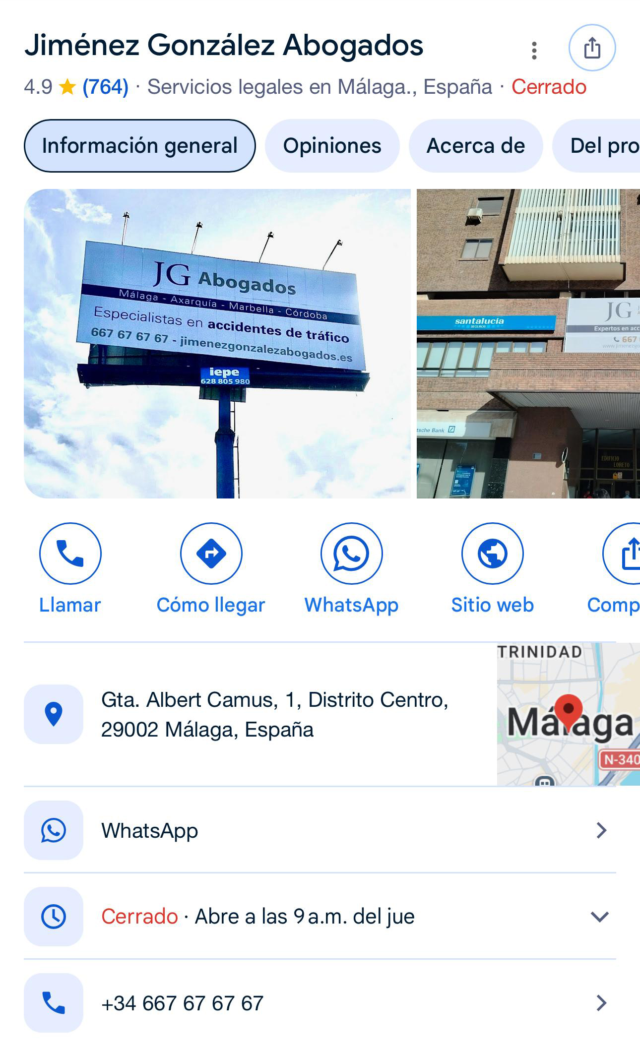 SERP Abogados en Málaga